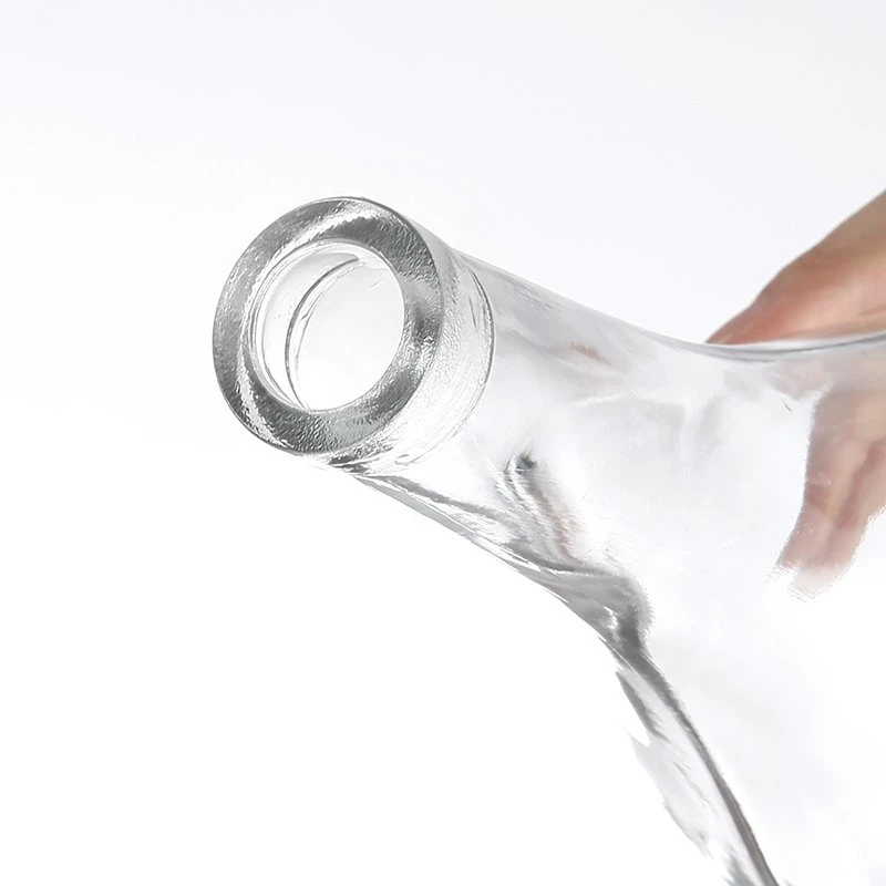 large glass wine bottle