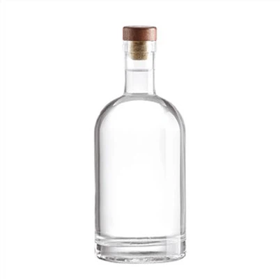Garrafa de vidro de vodka 750ml