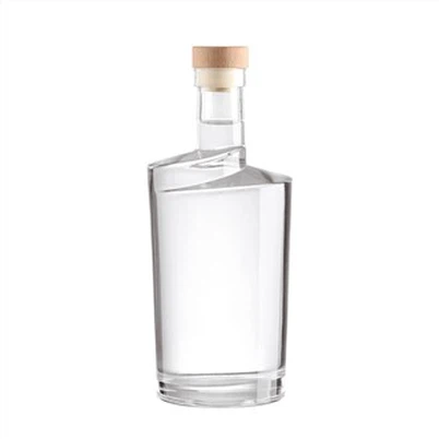 Garrafa de Vinho de Vodka Transparente