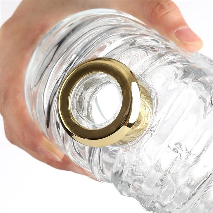 Transparent Brandy Glass Bottle
