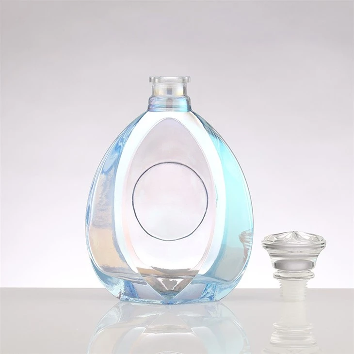 Electroplating Vodka Glass Bottle