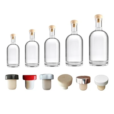 Garrafa De Vodca De 500ml Com Vidro